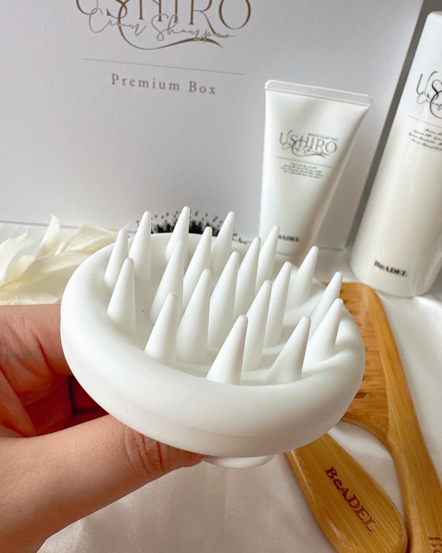 めるᙏ̤̫͚𓍯フォロバ on LIPS 「〖USHIRO〗頭皮と髪を泥パックするUSHIROクリームシャ..」(7枚目)