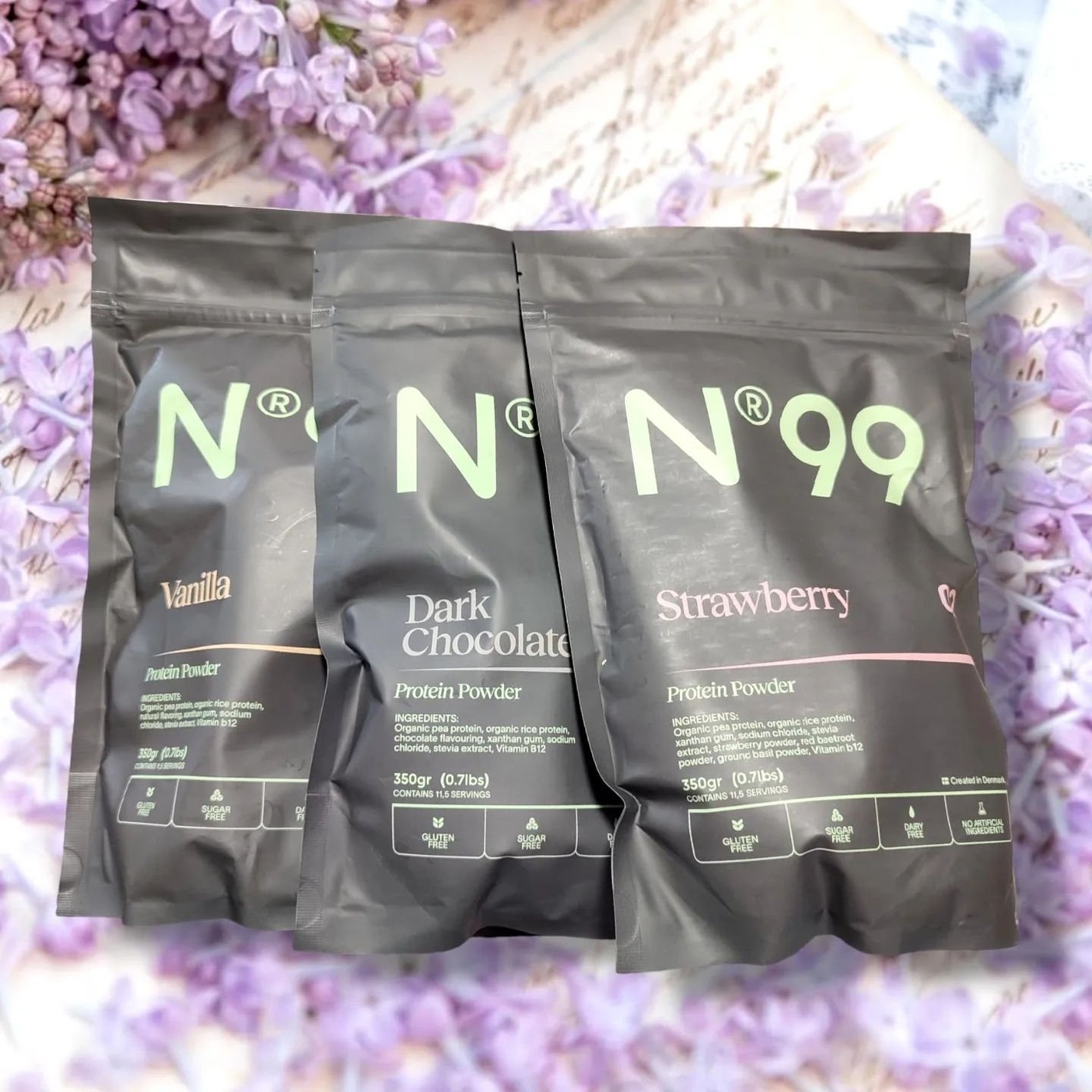 ♡ななち♡ on LIPS 「99プロテインを試してみました✨Vanilla/strawbe..」(1枚目)