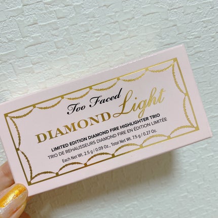 ~ダイヤモンドライト シリーズ~ マルチユース ハイライター トリオ/Too Faced/パウダーハイライトを使ったクチコミ(3枚目)