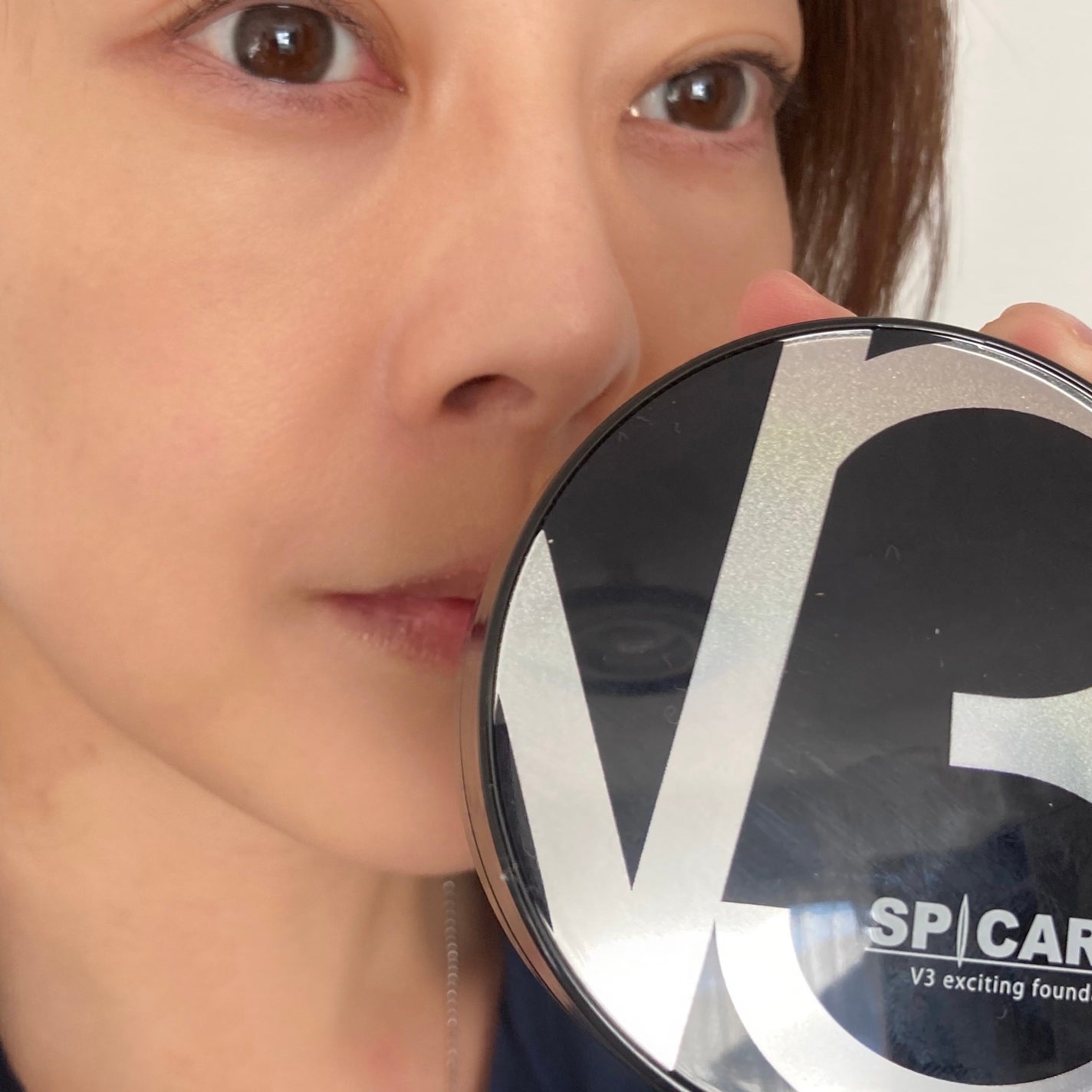 V3 エキサイティングファンデーション/SPICARE/クッションファンデーションを使ったクチコミ(4枚目)