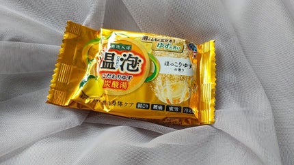 こだわりゆず 炭酸湯/温泡/炭酸系入浴剤を使ったクチコミ(1枚目)