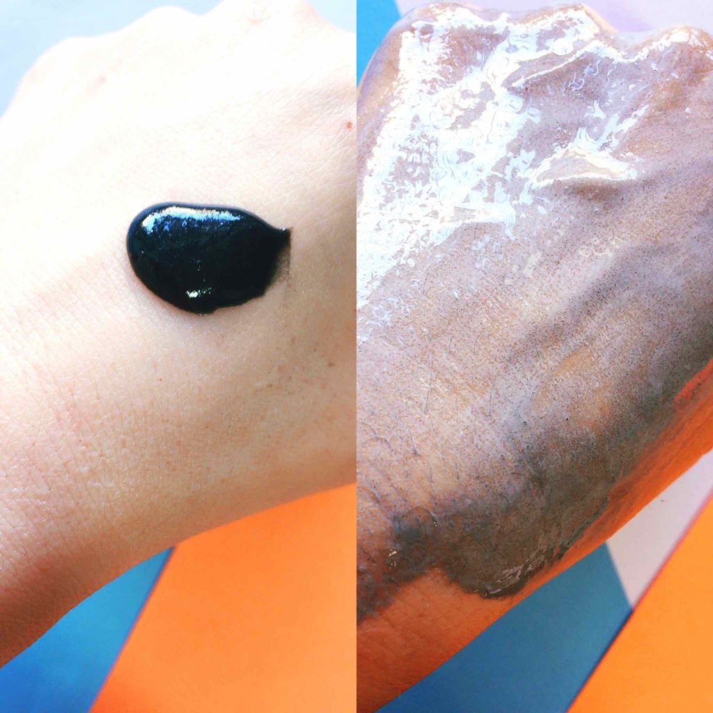 ミルキーピギーヘル ポアバブルブラックブームチャコールクレンジングアンドリムーヴセバムパック/Elizavecca/洗い流すパック・マスクを使ったクチコミ（3枚目）