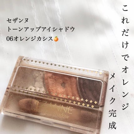 トーンアップアイシャドウ/CEZANNE/アイシャドウパレットを使ったクチコミ(1枚目)