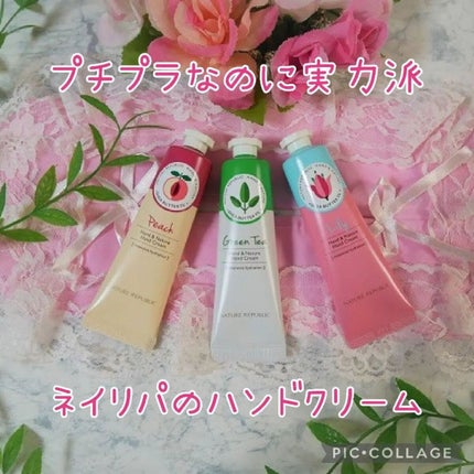 ハンドアンドネイチャーハンドクリーム ACACIA/ネイチャーリパブリック/ハンドクリームを使ったクチコミ(1枚目)