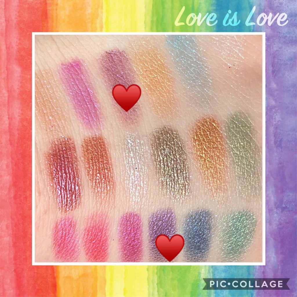 6 Color Eyeshadow Palette/bh cosmetics/アイシャドウパレットを使ったクチコミ（3枚目）
