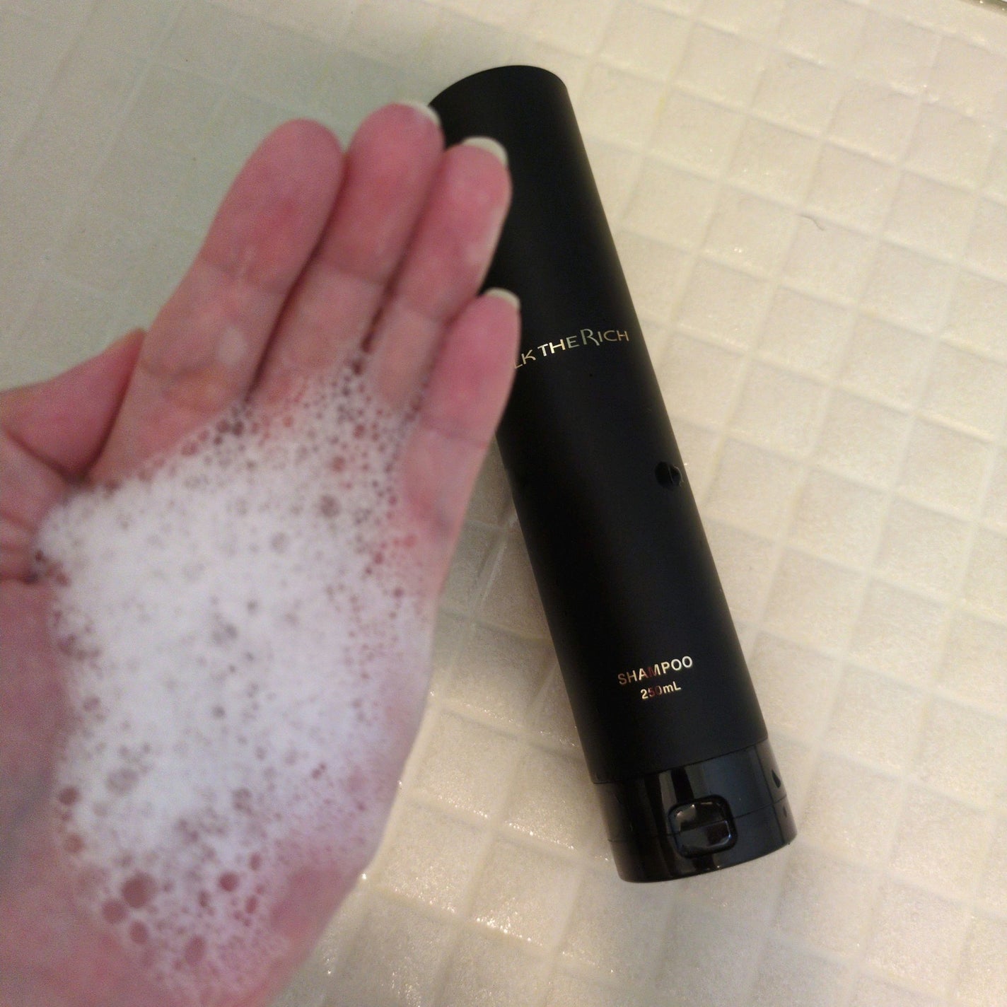 SILK THE RICH スカルプ&リペア シャンプー・トリートメント/SILK THE RICH/市販シャンプーを使ったクチコミ(3枚目)