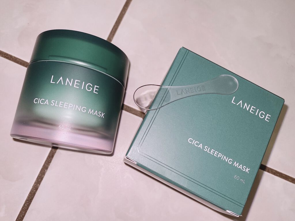 シカスリーピングマスク/LANEIGE/フェイスクリームを使ったクチコミ（1枚目）