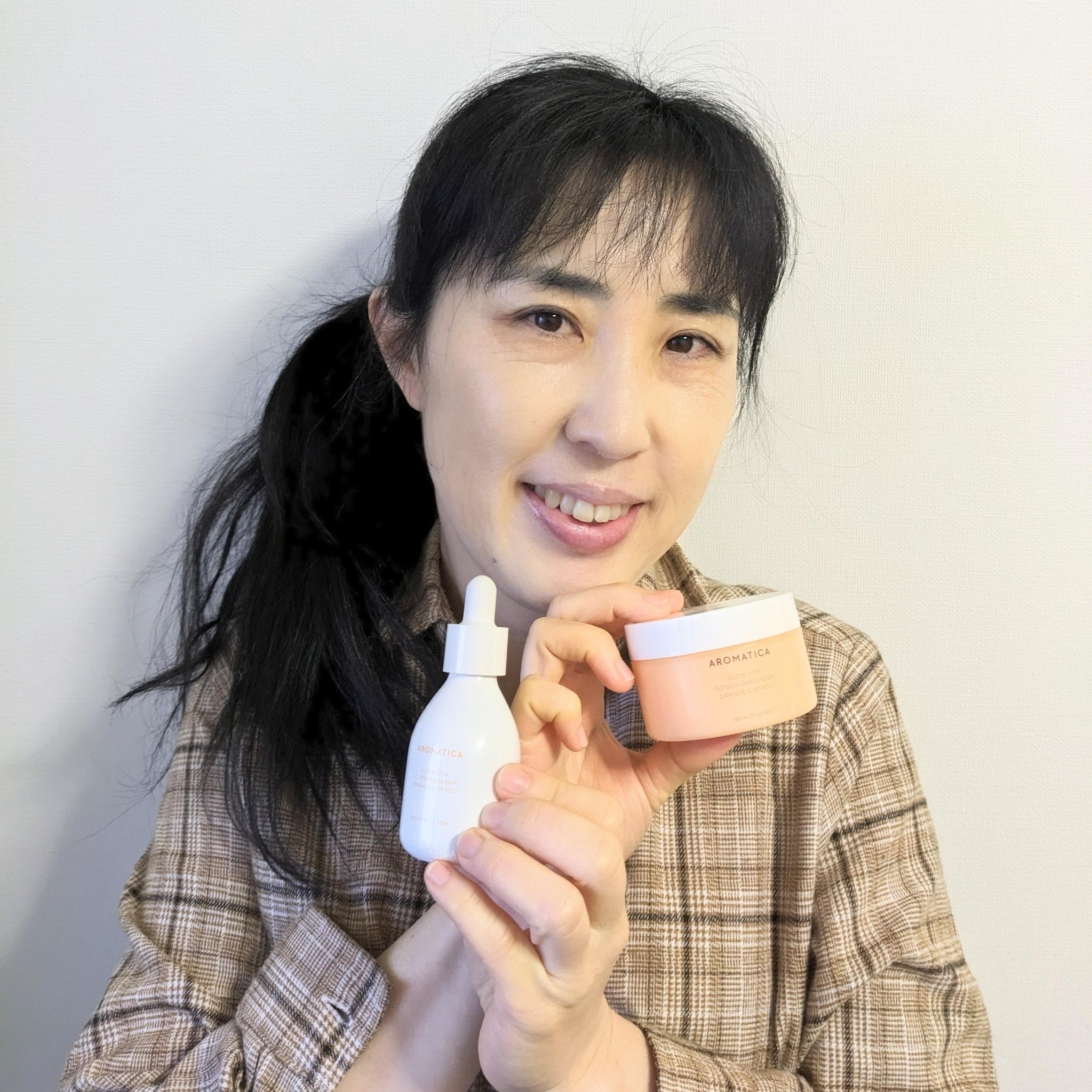 グロービタグットナイトクリーム/AROMATICA/フェイスクリームを使ったクチコミ（1枚目）