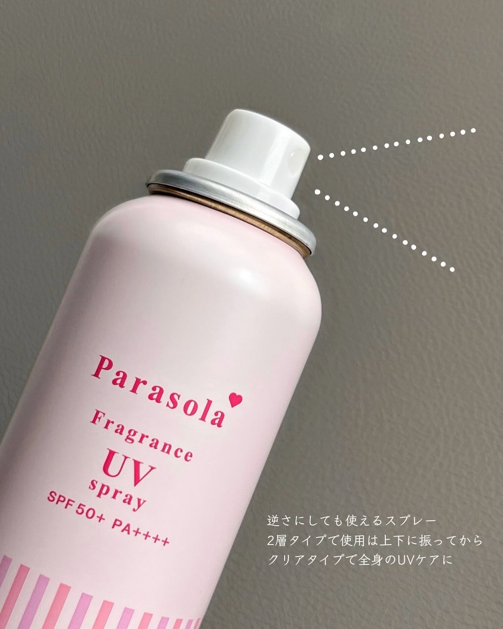 パラソーラ フレグランス UVスプレー N3/パラソーラ/日焼け止めミスト・スプレーを使ったクチコミ（2枚目）