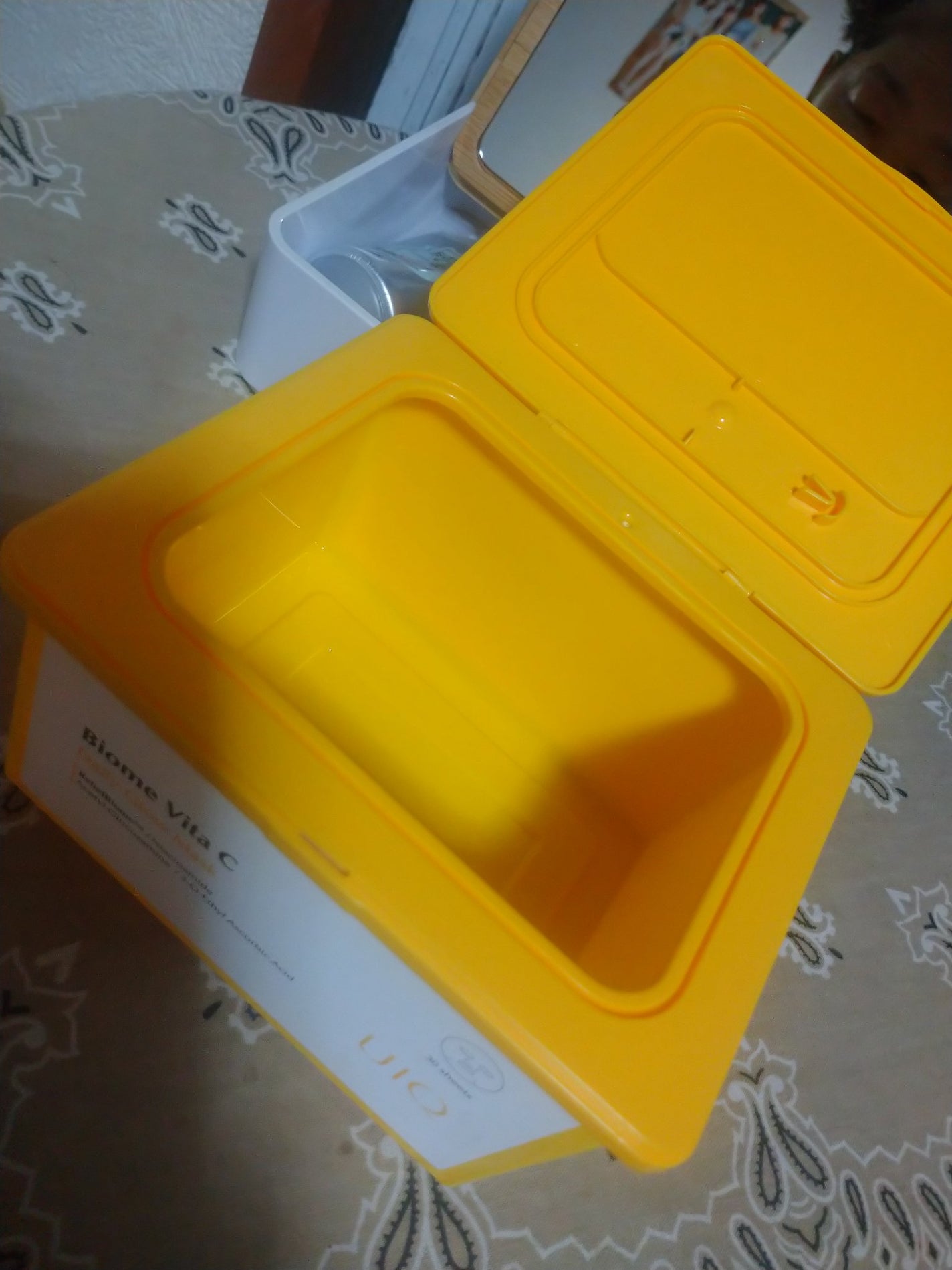 バイオームビタCグローデイリーシートマスク/UIQ/シートマスク・パックを使ったクチコミ(1枚目)