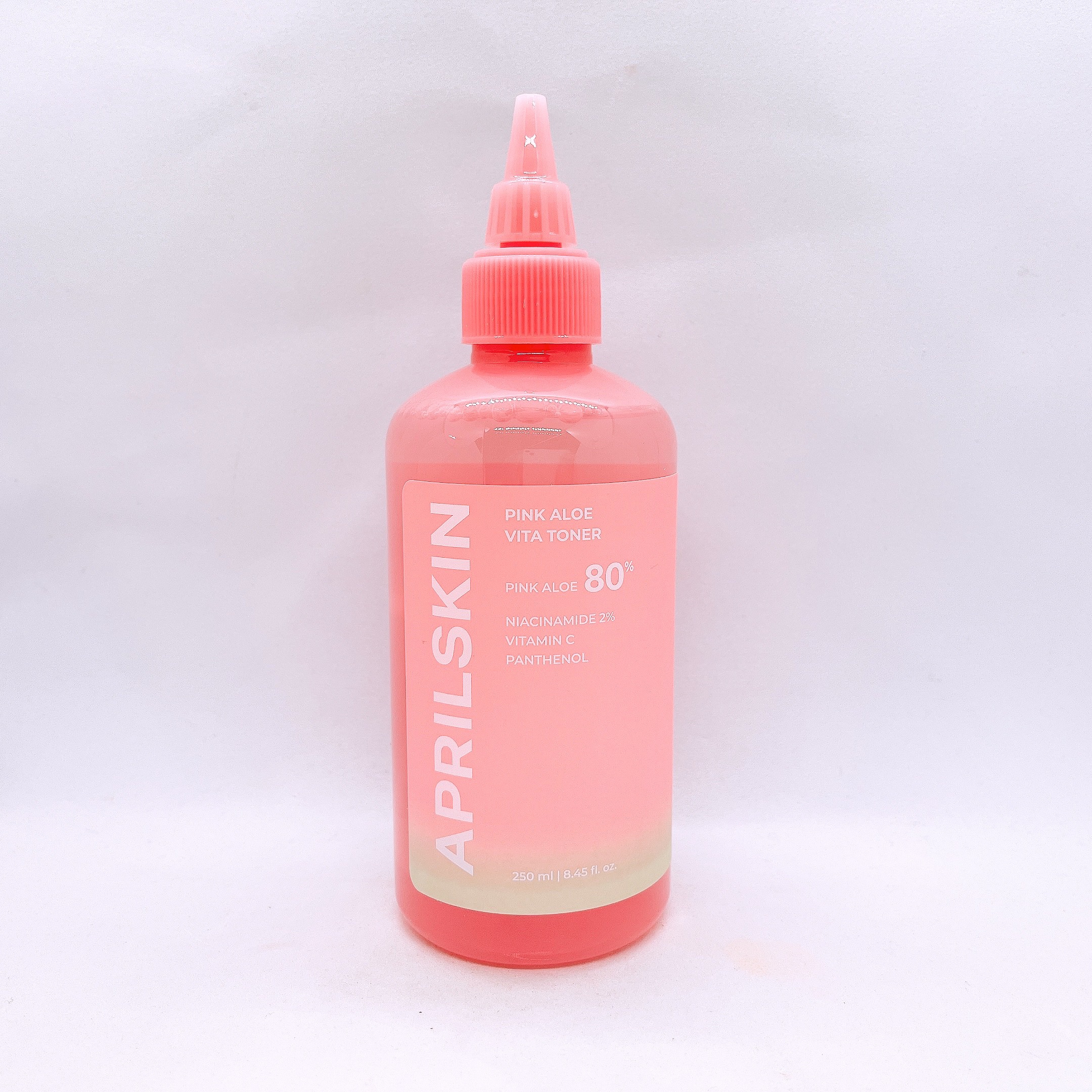 ピンクアロエビタトナー/APRILSKIN/化粧水を使ったクチコミ（2枚目）