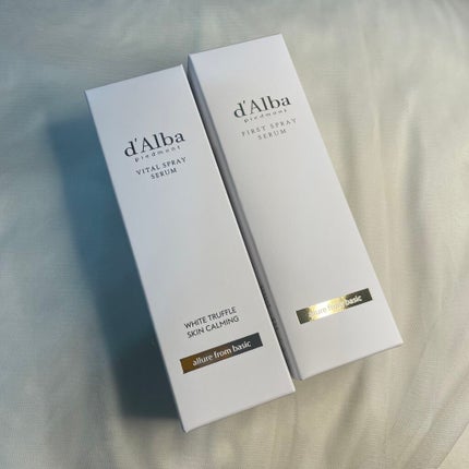 ダルバ ホワイトトリュフファーストスプレーセラム/ダルバ/ミスト状化粧水を使ったクチコミ(2枚目)