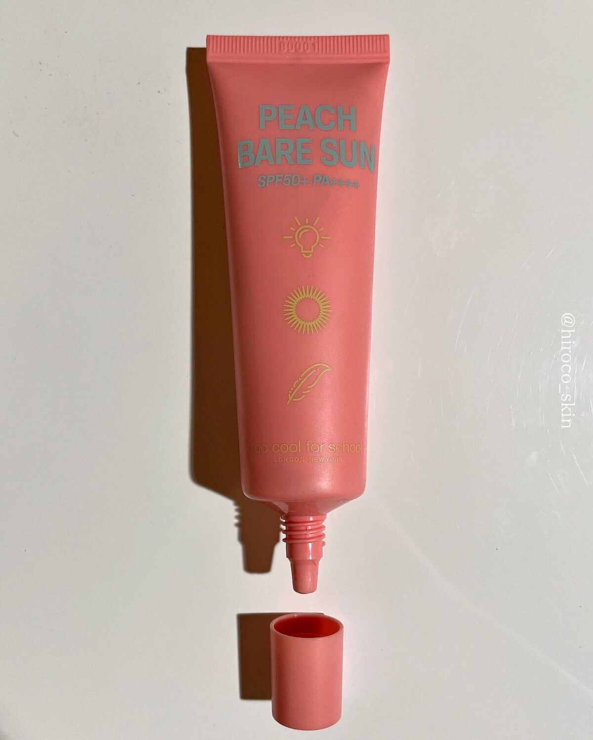 ピーチベアーサン/too cool for school/化粧下地を使ったクチコミ(5枚目)