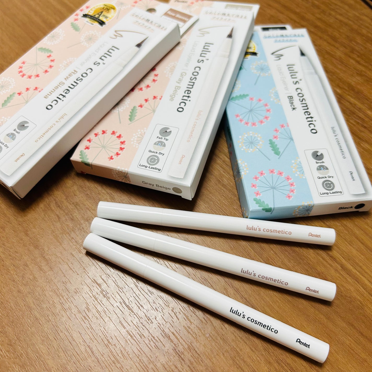 リキッドアイライナー/ルルズコスメティコ/リキッドアイライナーを使ったクチコミ(1枚目)