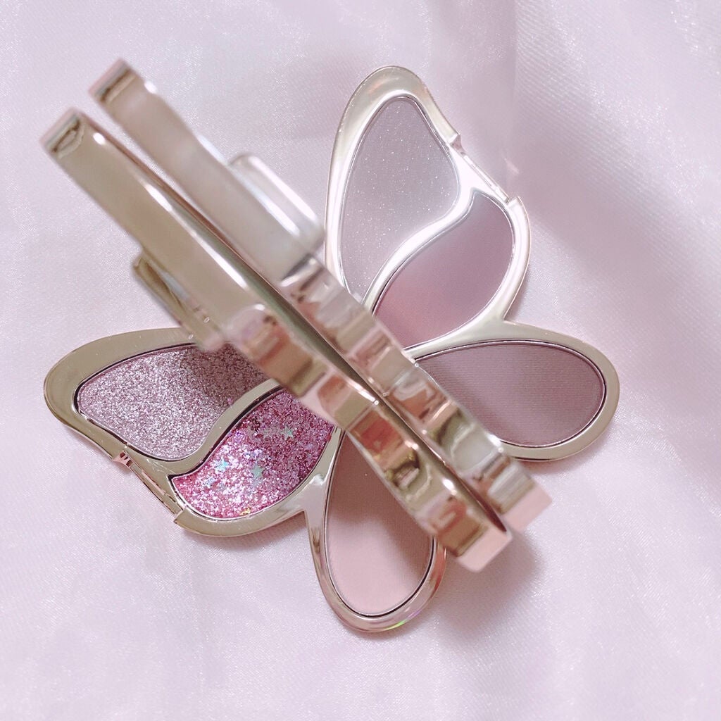 バタフライアイシャドウパレット/AGAG/アイシャドウパレットを使ったクチコミ(6枚目)