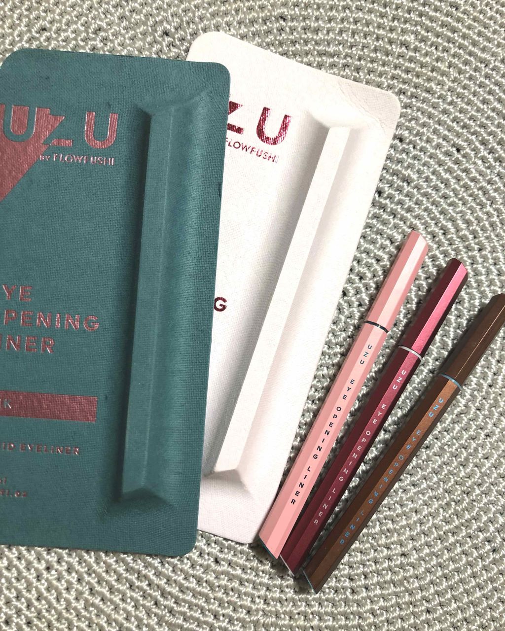 EYE OPENING LINER/UZU BY FLOWFUSHI/リキッドアイライナーを使ったクチコミ(1枚目)