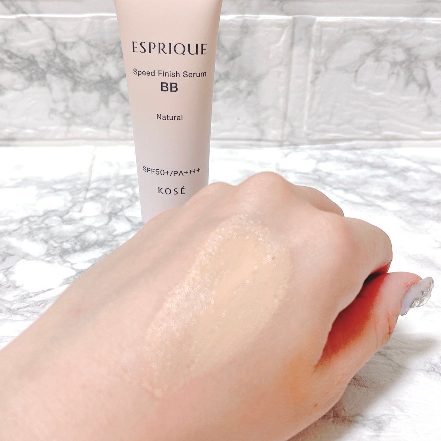 スピードフィニッシュ セラム BB ナチュラル/ESPRIQUE/BBクリームを使ったクチコミ(3枚目)