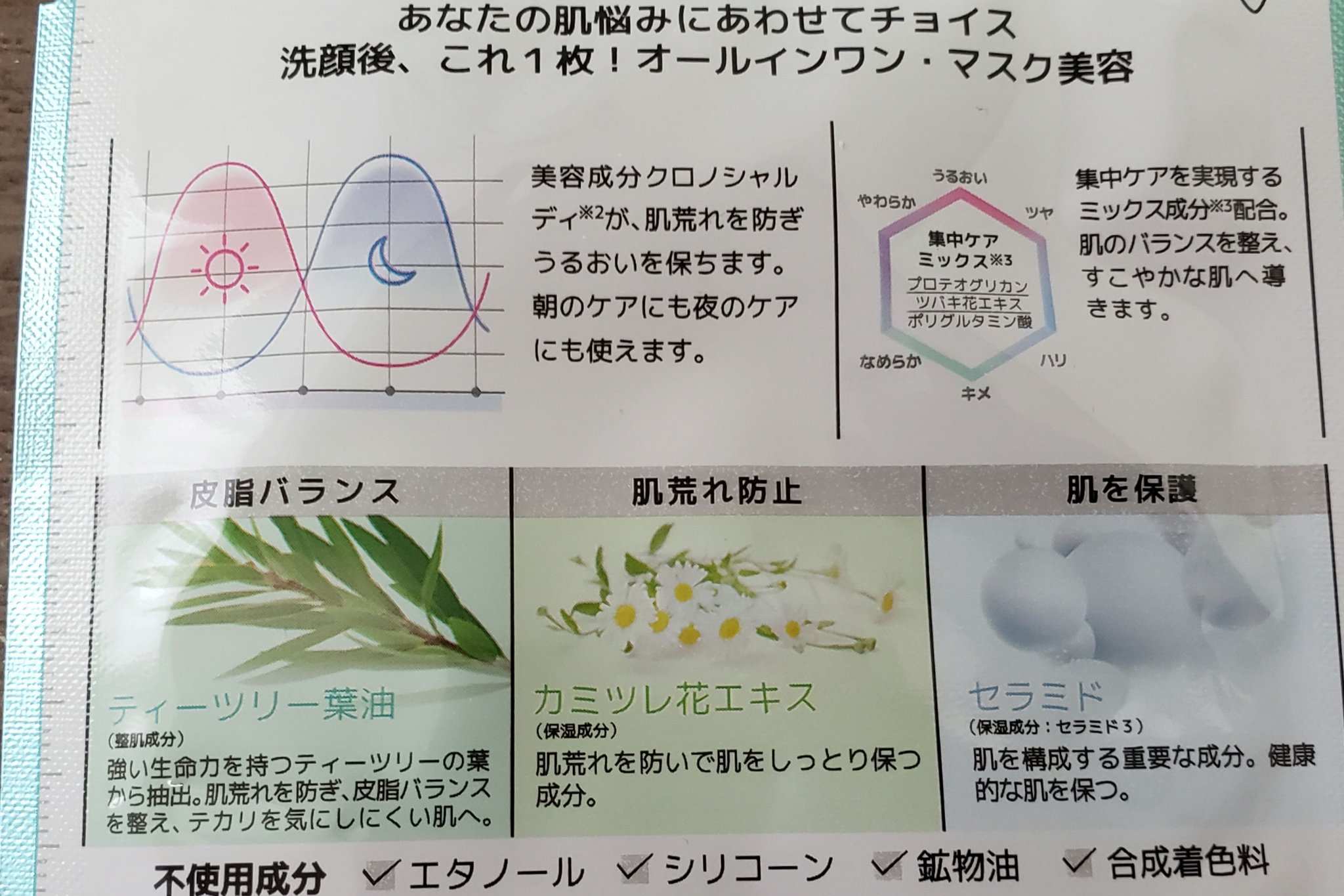 ディープケアマスク ティーツリー/RISM/シートマスク・パックを使ったクチコミ（2枚目）