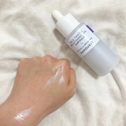 ミルクシスルブライトニングスパ アンプル/RAWQUEST/美容液を使ったクチコミ(4枚目)