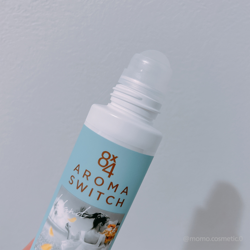 8x4 アロマスイッチ ロールオン アイランドブロッサムの香り/８ｘ４/デオドラント・制汗剤を使ったクチコミ（2枚目）