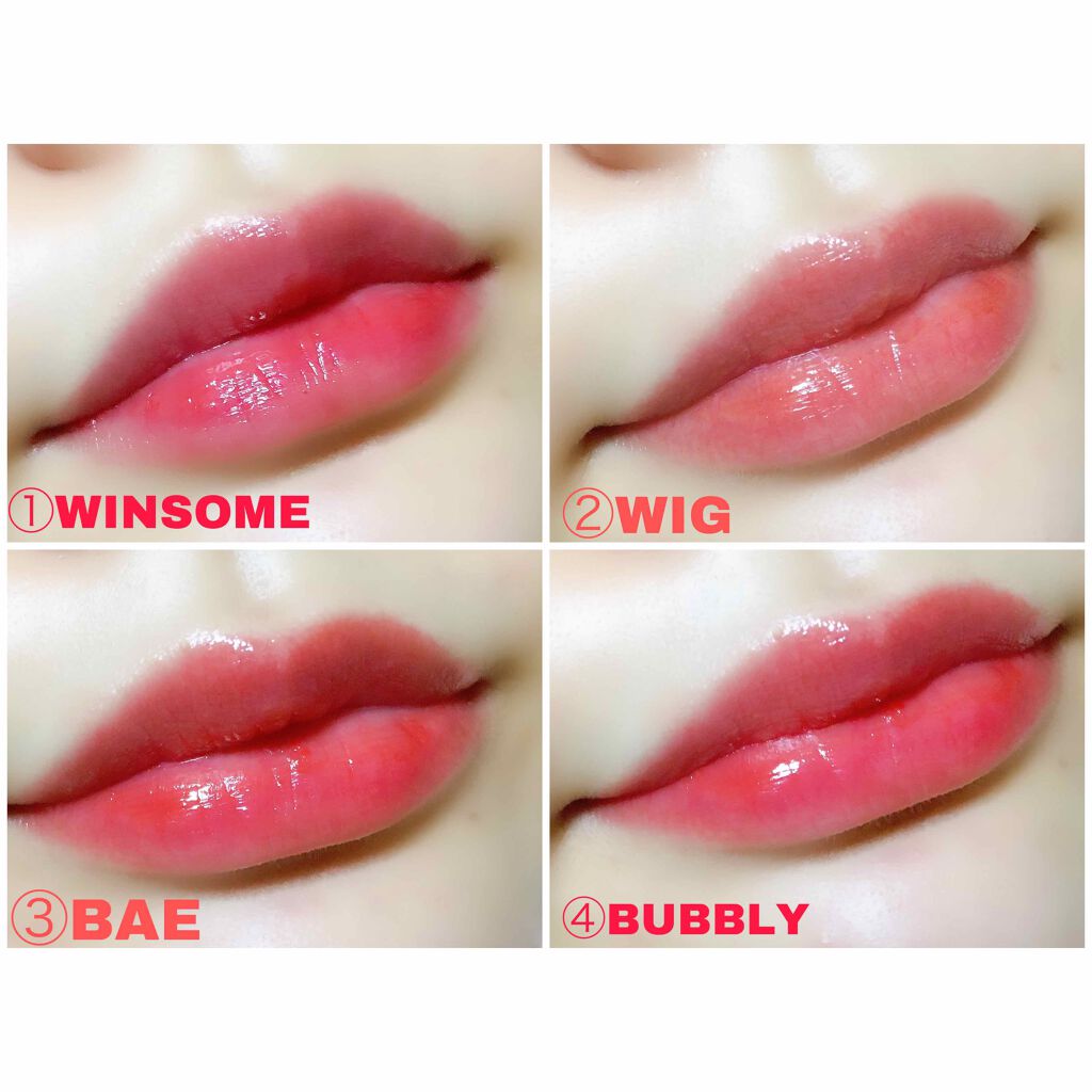 ホリカホリカ ハートクラッシュグローティントエアー/HOLIKA HOLIKA/リップティントを使ったクチコミ(3枚目)