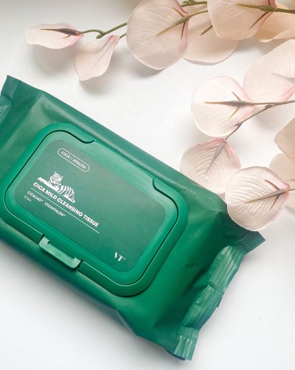 CICA マイルドクレンジングティッシュ/VT/クレンジングシートを使ったクチコミ(1枚目)