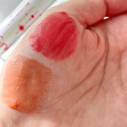 アンドバイロムアンド グラッシーボムティント/&nd by rom&nd/リップティントを使ったクチコミ(4枚目)