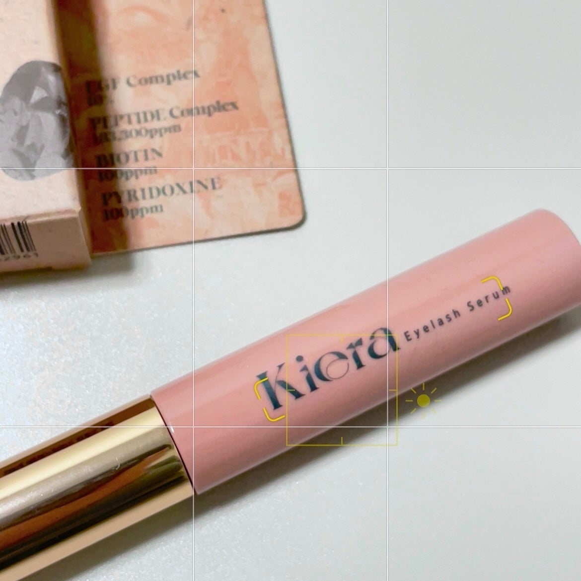 Blooming Eyelash Serum(透明)/KIERA/まつげ美容液を使ったクチコミ(4枚目)