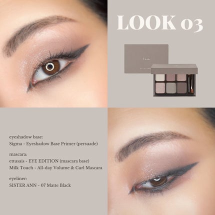 アイカラーパレット/heme/アイシャドウパレットを使ったクチコミ(8枚目)