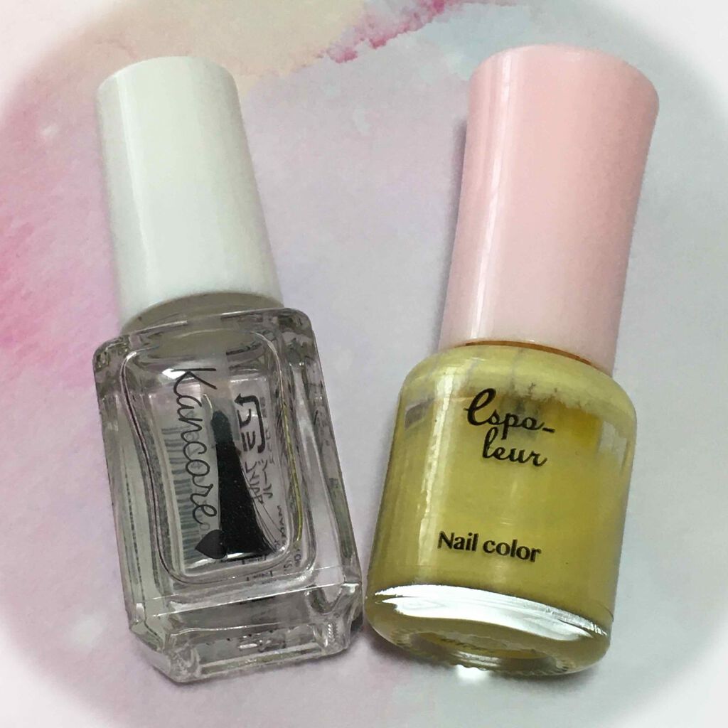 カンコレ ベースコート/DAISO/ネイルベースコートを使ったクチコミ（3枚目）