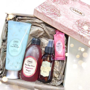 SABON ファブリックミストのクチコミ「.
.

୨୧┈┈┈┈┈┈┈┈┈┈┈┈┈┈┈୨୧

 
 
お友達から大好きなSABONのプレ.....」（1枚目）