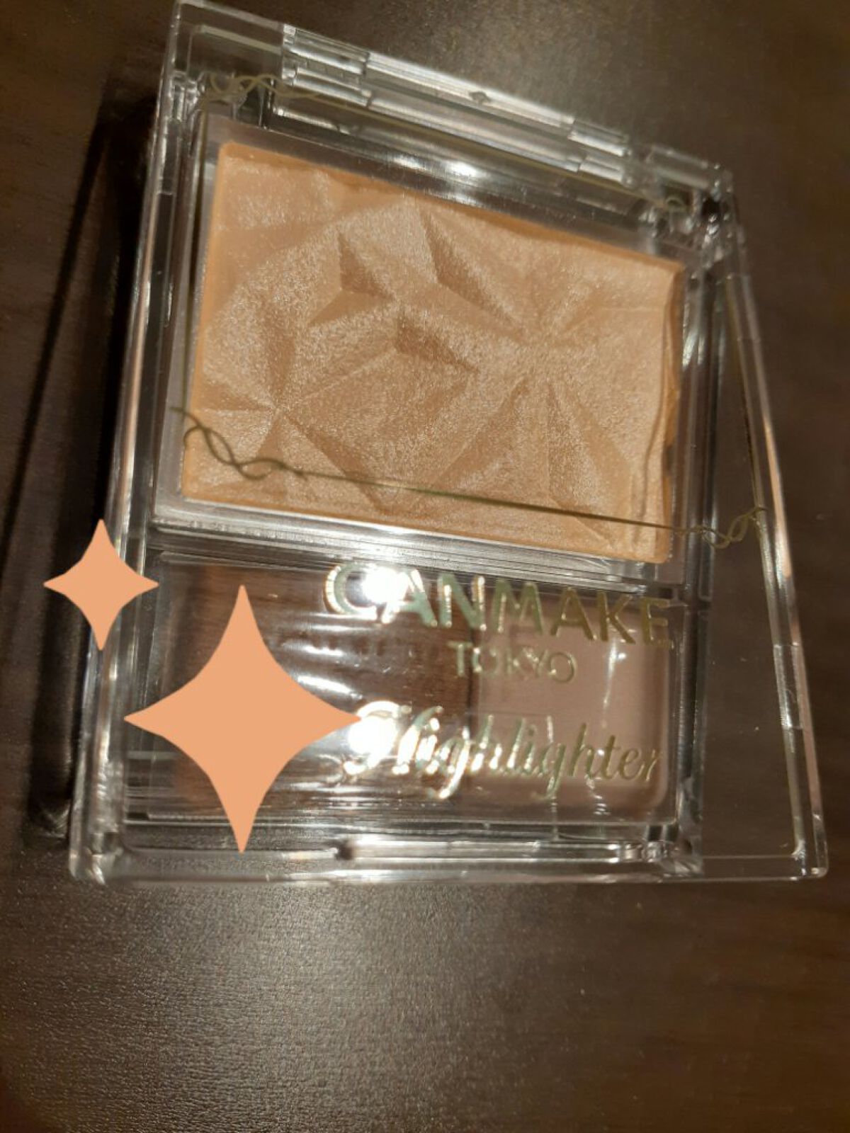 ハイライター/キャンメイク/パウダーハイライトを使ったクチコミ(1枚目)