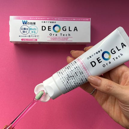 デオグラオーラテック +ホワイトニング/DEOGLA/歯磨き粉を使ったクチコミ(1枚目)