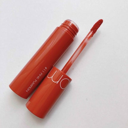 ジューシーラスティングティント/rom&nd/リップティントを使ったクチコミ(4枚目)