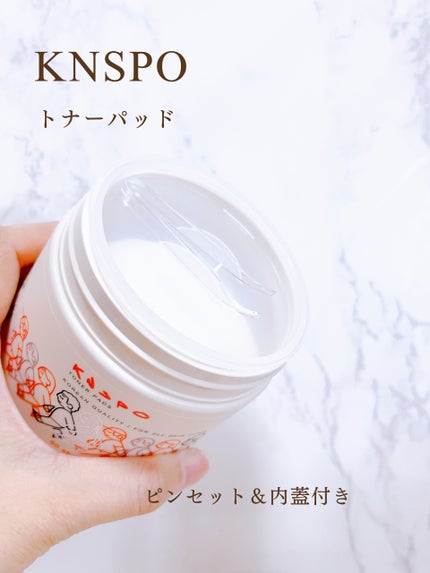 トナーパッド/KNSPO/化粧水を使ったクチコミ(2枚目)
