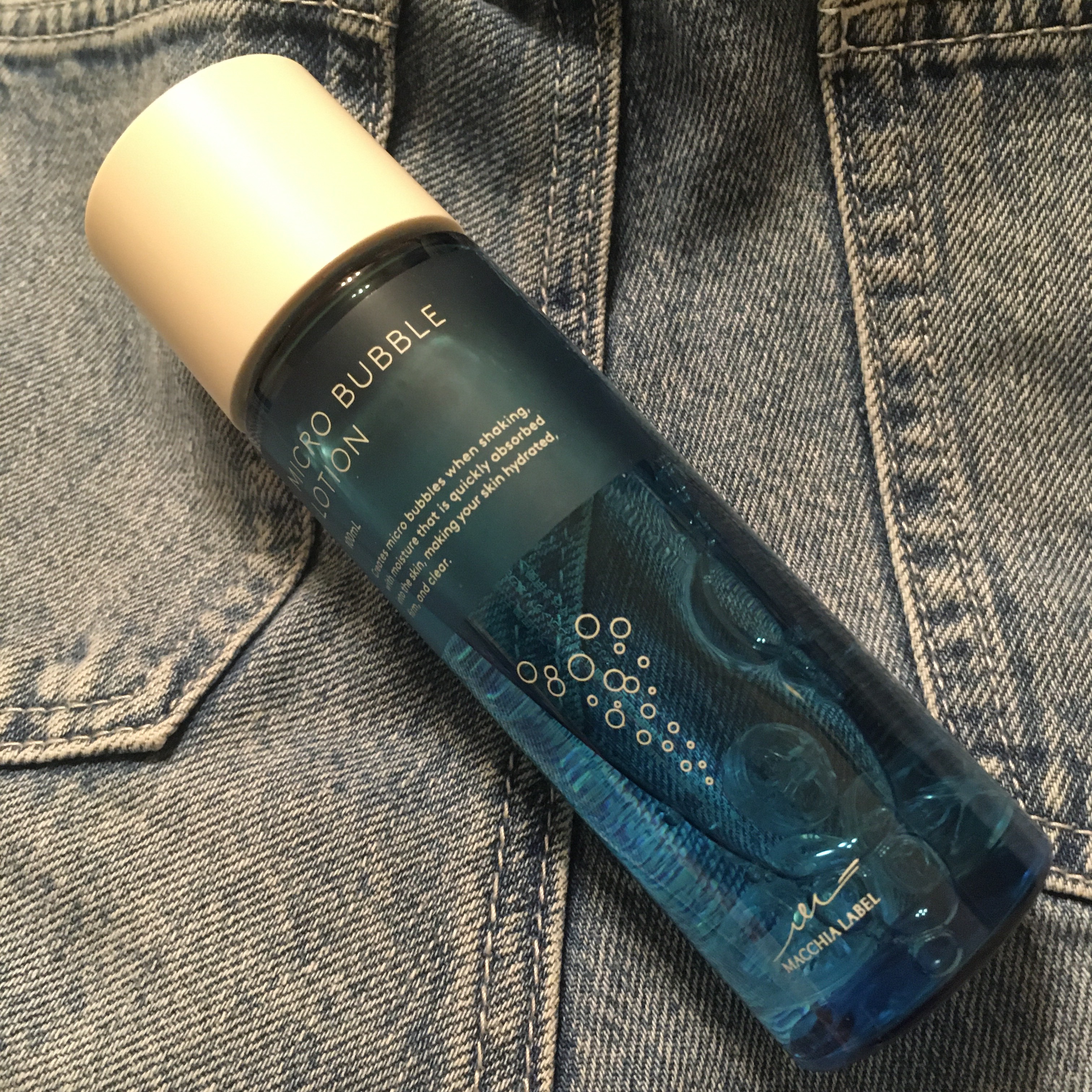 薬用マイクロバブルローション/Macchia Label/化粧水を使ったクチコミ（1枚目）