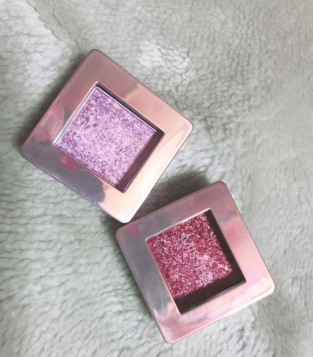 グリッタープリズム シャドウ/MISSHA/グリッターを使ったクチコミ(1枚目)