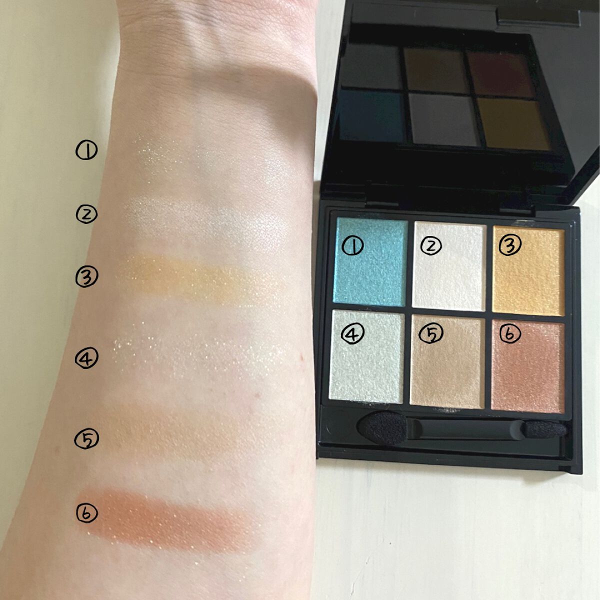 バランシングカラーパレット/KATE/アイシャドウパレットを使ったクチコミ（2枚目）