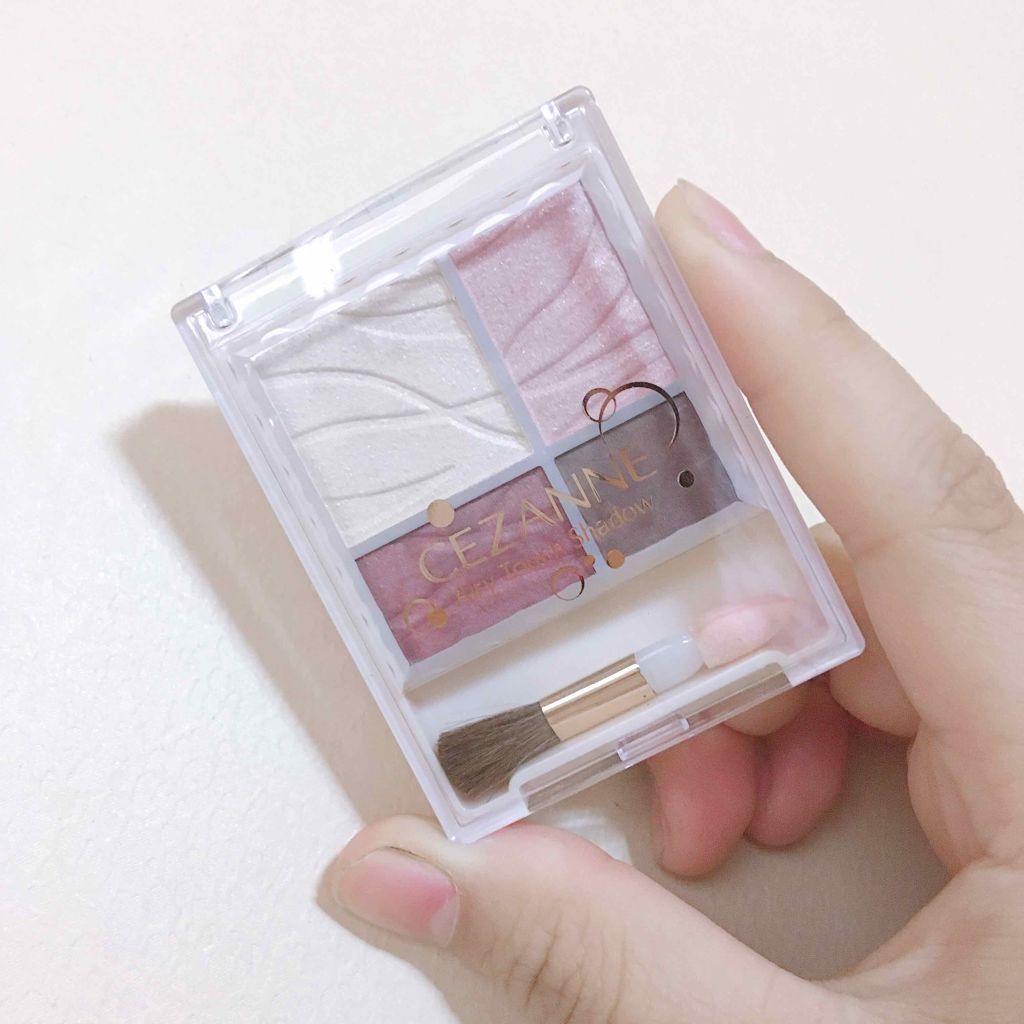 エアリータッチシャドウ/CEZANNE/アイシャドウパレットを使ったクチコミ(1枚目)