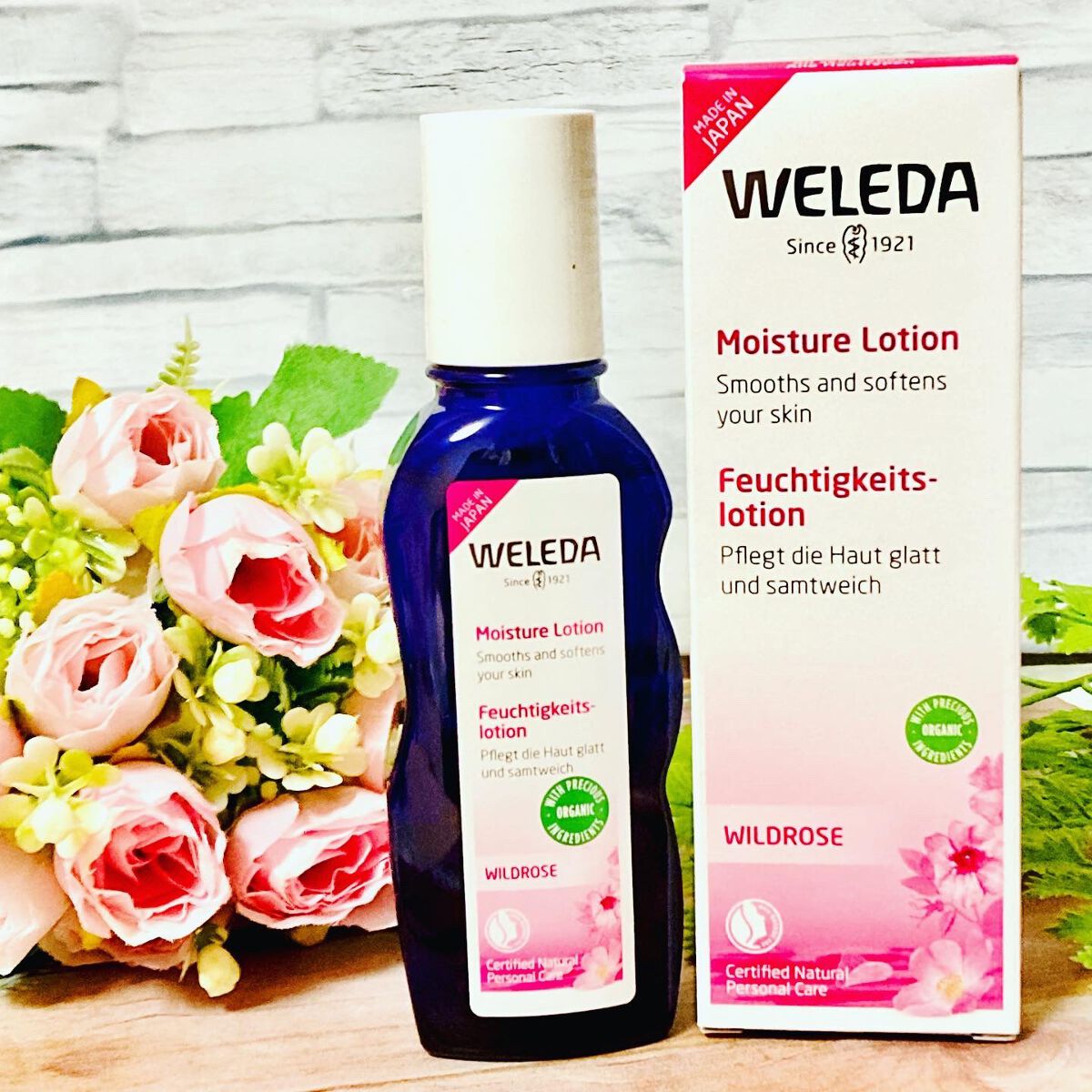 ワイルドローズ モイスチャーローション 100mL/WELEDA/化粧水を使ったクチコミ（2枚目）