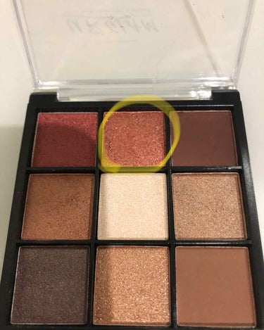 UR GLAM　BLOOMING EYE COLOR PALETTE/U R GLAM/パウダーアイシャドウを使ったクチコミ（2枚目）