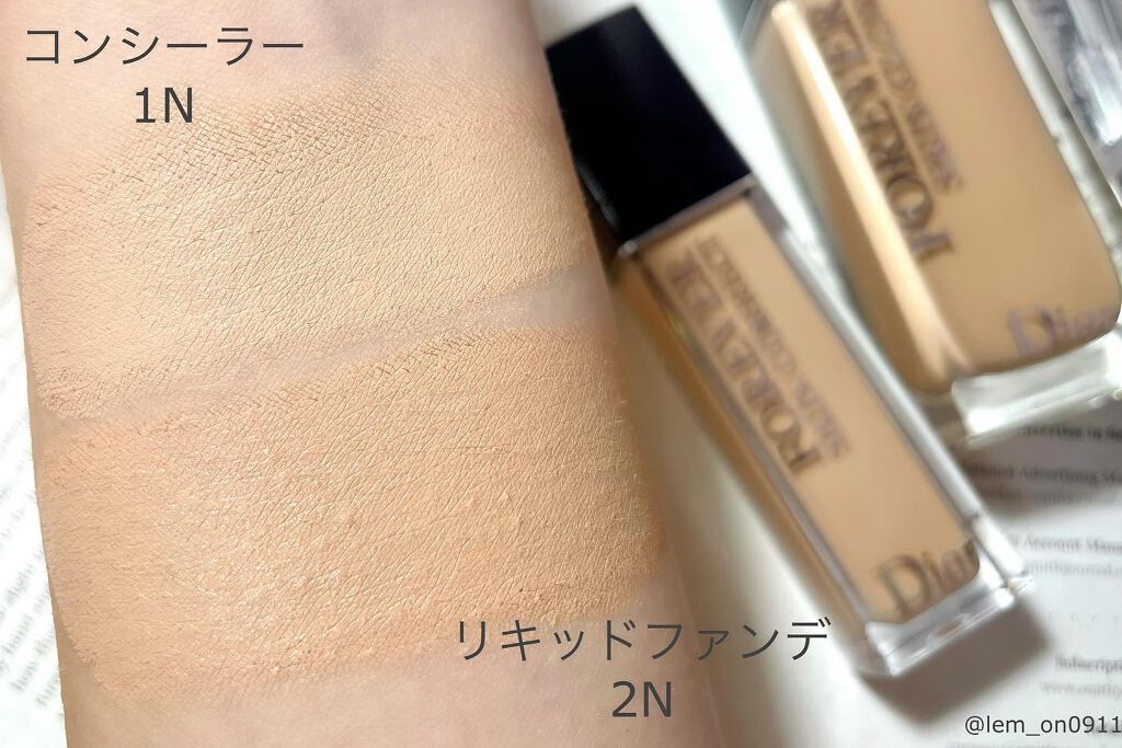 【旧】ディオールスキン フォーエヴァー フルイド グロウ/Dior/リキッドファンデーションを使ったクチコミ(3枚目)