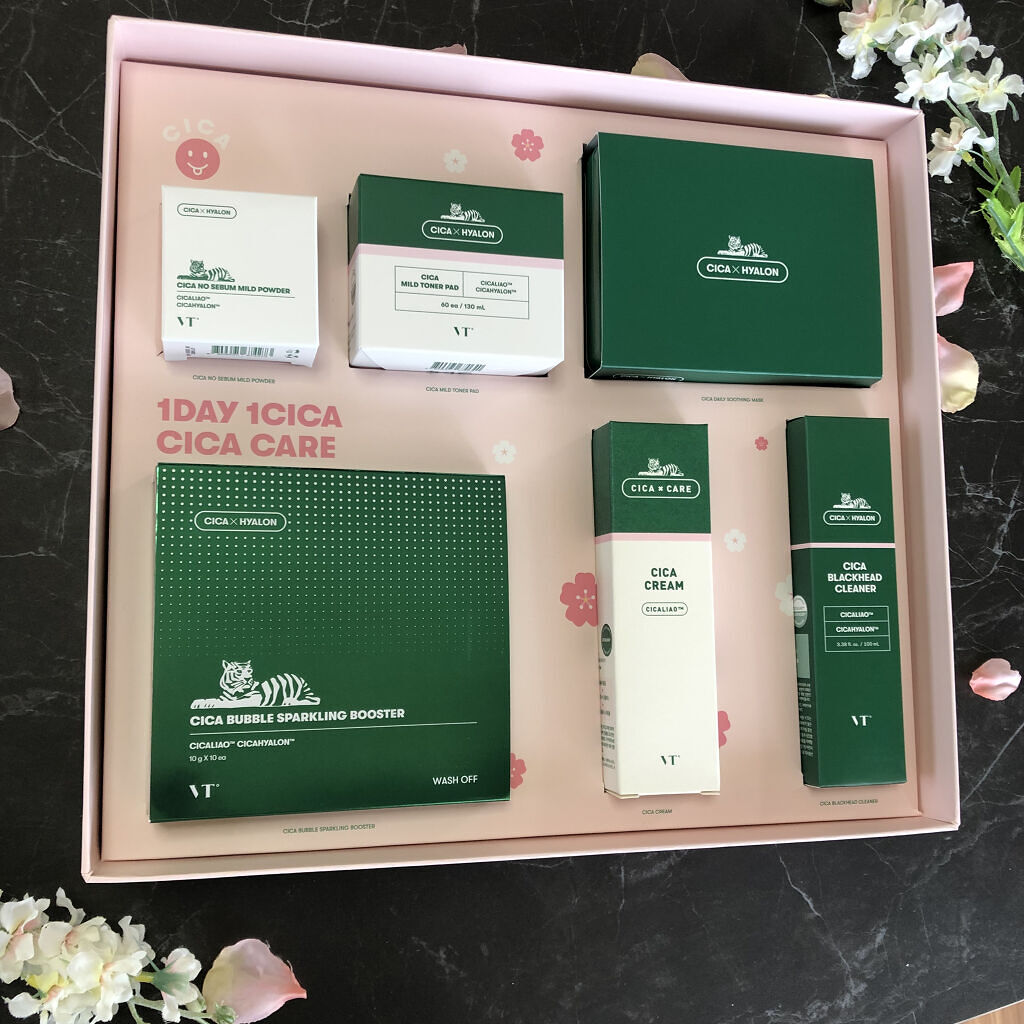 さくらCICAエディション/VT/スキンケアキットを使ったクチコミ（3枚目）