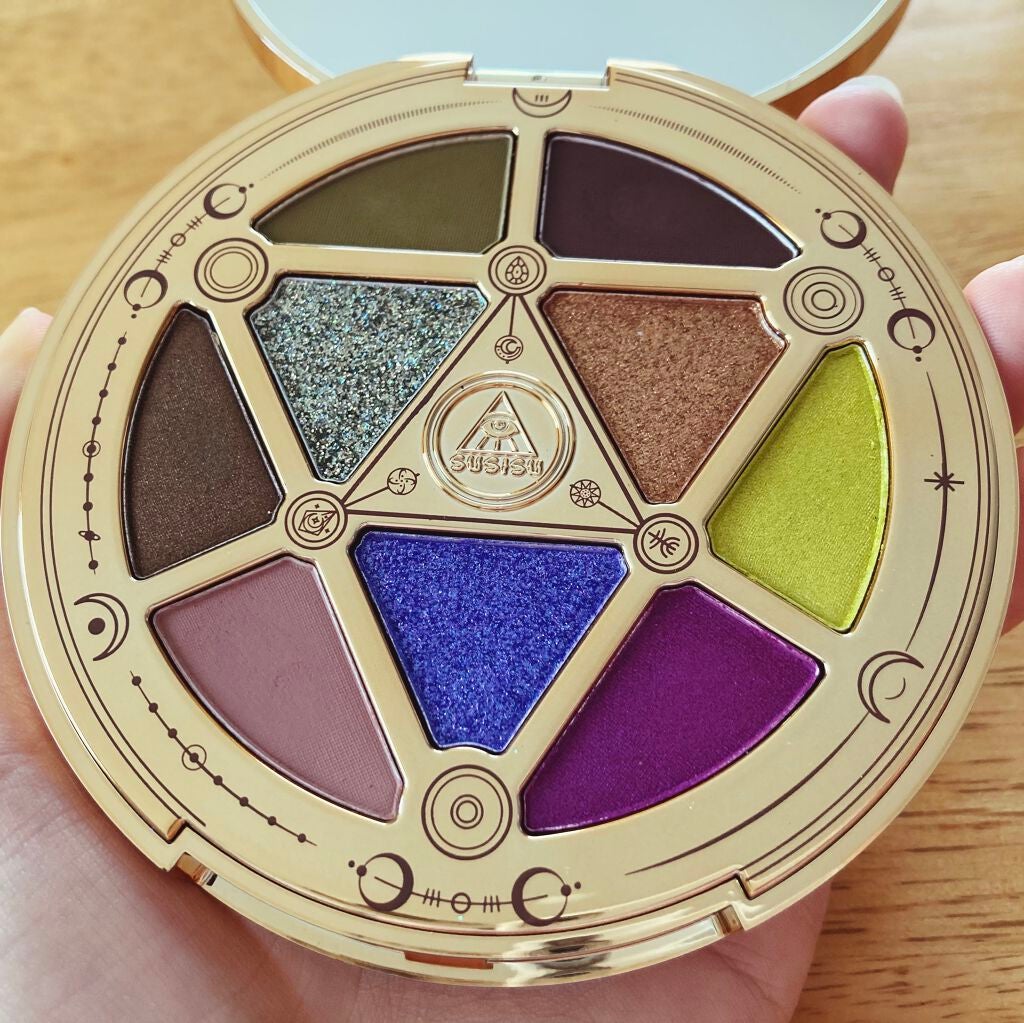 GODDESS 9 EYESHADOW/SUSISU/アイシャドウパレットを使ったクチコミ(3枚目)