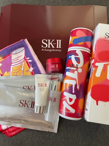 フェイシャルトリートメントエッセンス ストリートアート リミテッドエディション/SK-II/スキンケアキットを使ったクチコミ（1枚目）