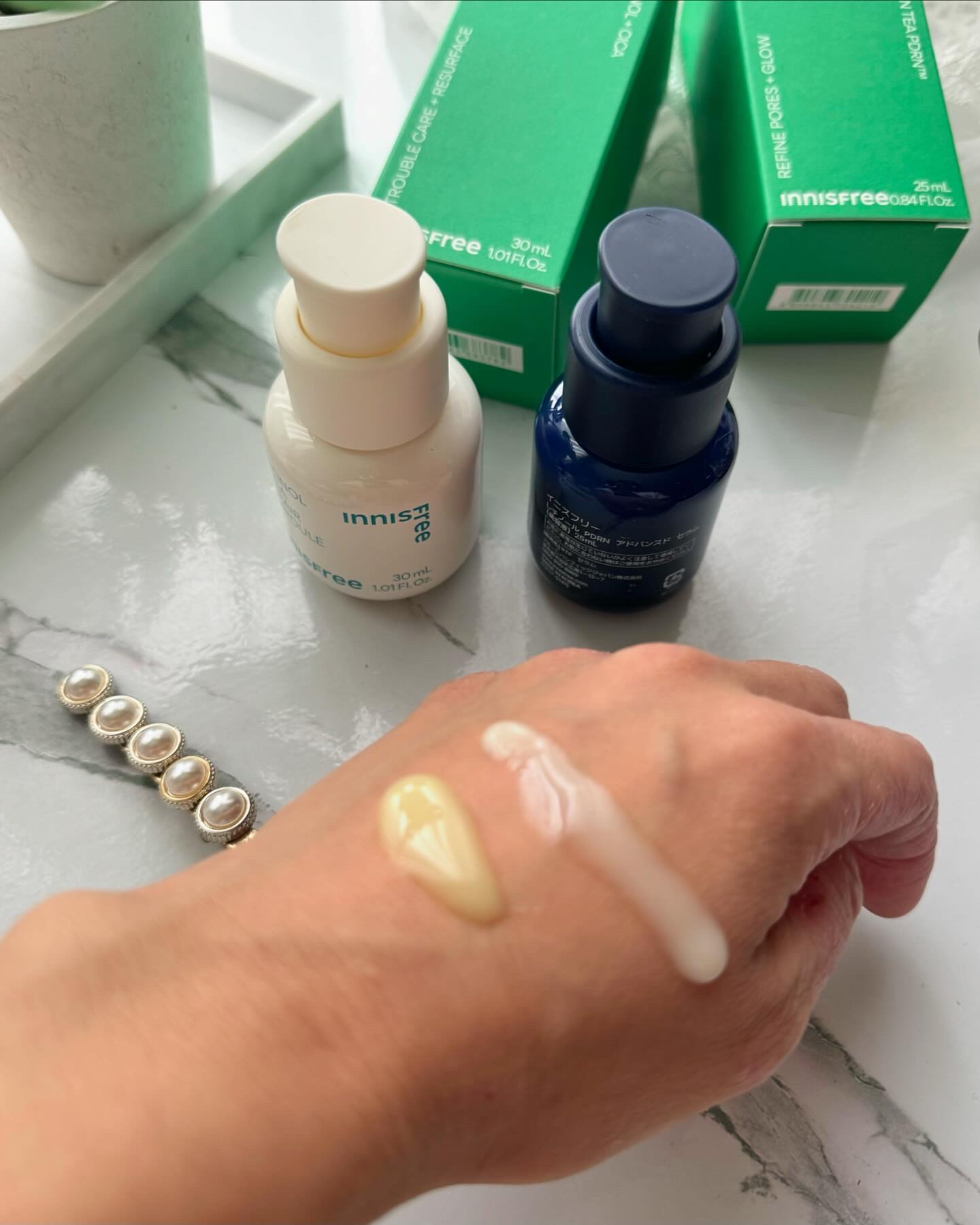 レチノール　シカ　リペア　セラム/innisfree/美容液を使ったクチコミ（2枚目）