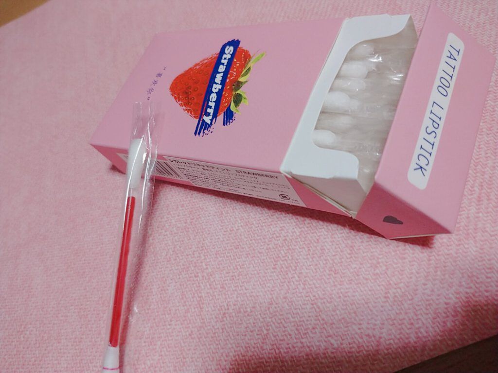 シガレット リキッドティント/FOMOMY/リップティントを使ったクチコミ（2枚目）