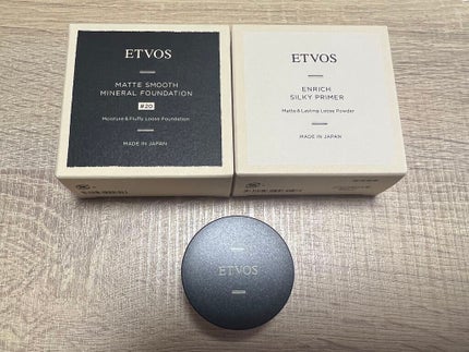 ナイトミネラルファンデーション/エトヴォス/ルースパウダーを使ったクチコミ(1枚目)