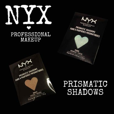 NYX PROFESSIONAL MAKEUP
プリズマシャドウ  ¥500

・PSS05
水色のラメシャドウのように見えますが実際に手にとって塗ってみると様々な色のラメが入っていて見る角度によって色