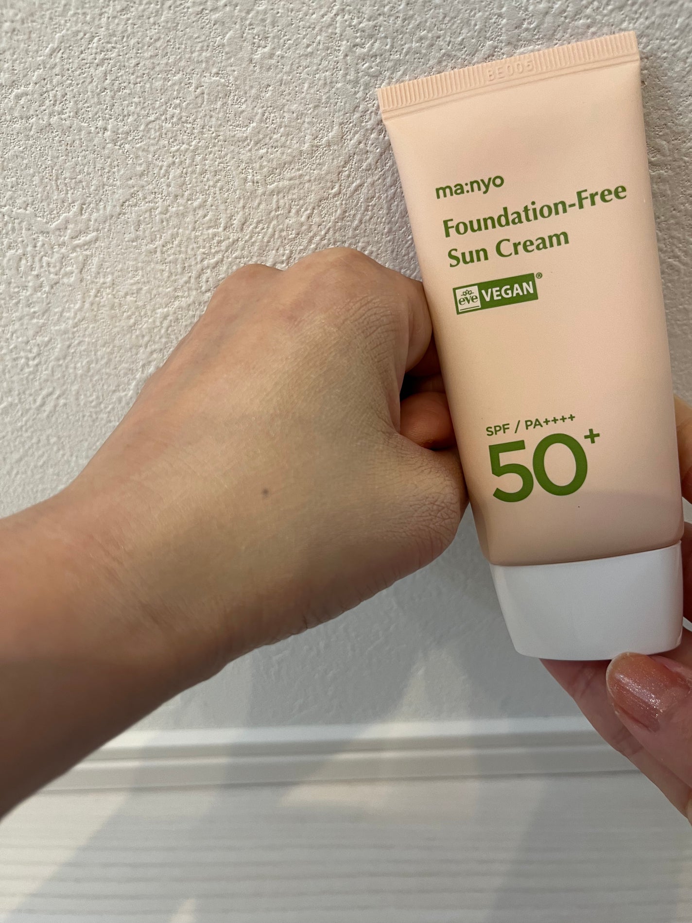 ファンデフリー サンクリーム/manyo/日焼け止めクリームを使ったクチコミ(6枚目)